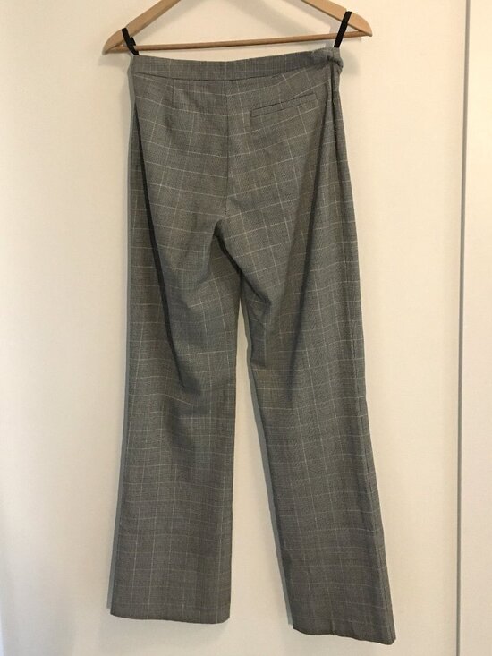 Next grey plaid slacks, size small - Picture 4 of 4